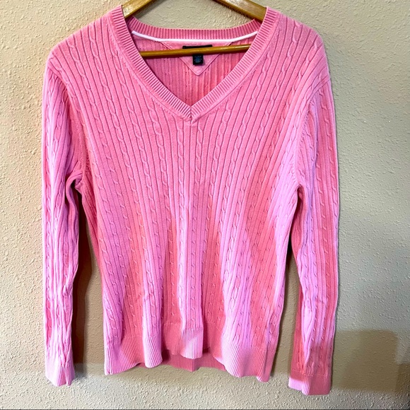 Tommy Hilfiger Sweaters - Tommy Hilfigure Pink Sweater XXL